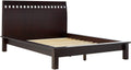 Modus Nevis Queen Veneto Platform Bed in Espresso